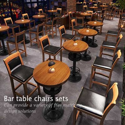 Breakfast Bistro Bar Tables Outdoor Modern High Stool Music Dining  65cm