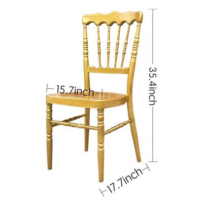 Bistro Wedding Banquet Chairs Upholstery Opera Royal Chiavari 15.7x17.7x35.4 Inch