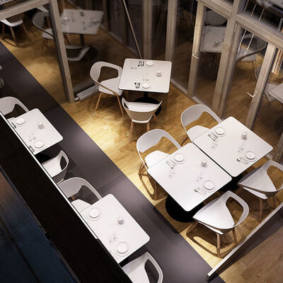 36" X 60" Restaurant Dining Table And Chairs Wood X 4 X 6 Modern Coffee