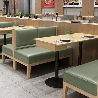 Contemporary Cafeteria Commercial Booth Seating For Office Drawer 60x60CM