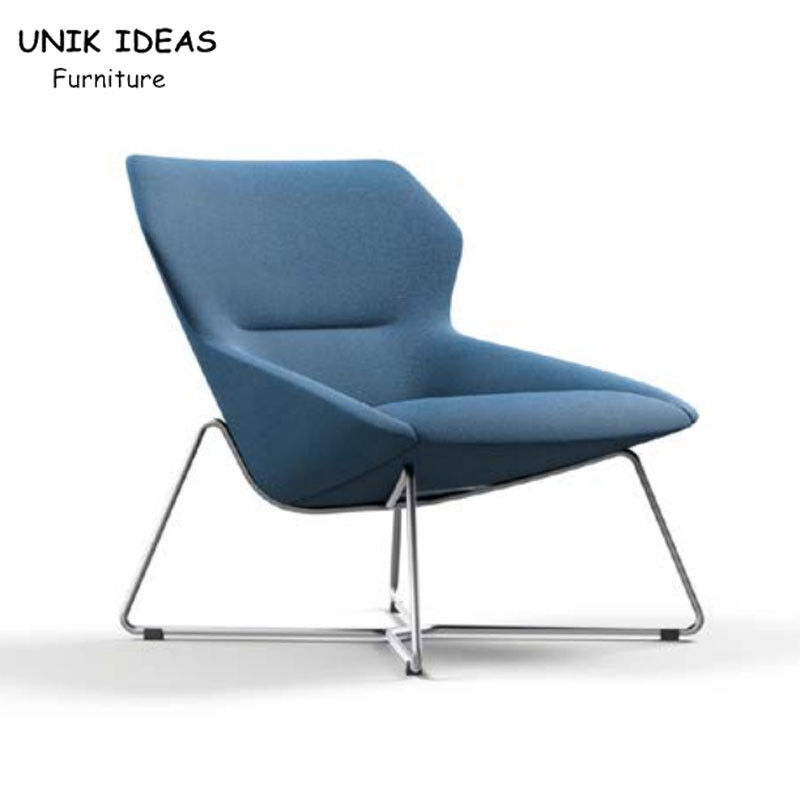 Living Room Velvet Single Seater Armchair Chaise Leisure Accent Hotel Sofa