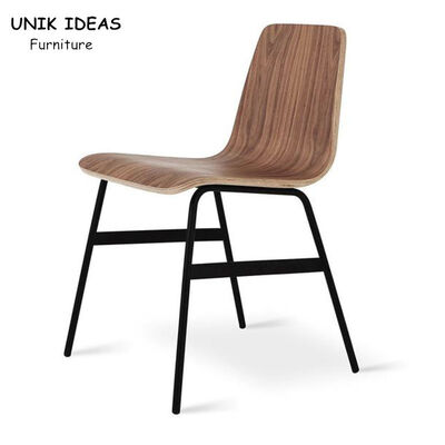 ভালো দাম Simple Nordic Restaurant Metal Bentwood Chair Plywood Dining Chairs অনলাইন