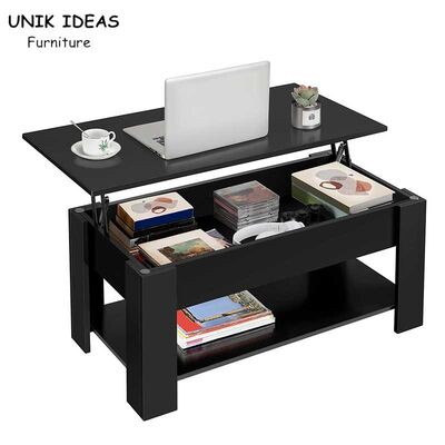 ভালো দাম Multifunctional Lift Top Luxury Coffee Table Square Tea Center Table অনলাইন