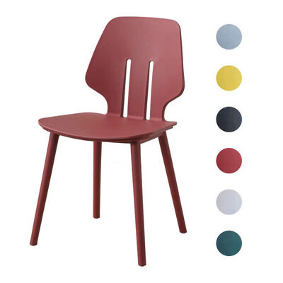 ভালো দাম Nordic Modern Color Plastic Hotel Dining Chair Outdoor Leisure Cheap Garden PP Chairs অনলাইন