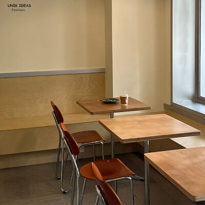 ভালো দাম দুধ চা দোকান কাঠের টেবিল এবং চেয়ার লিভিং রুম ধাতু ডাইনিং টেবিল এবং চেয়ার রেস্টুরেন্ট আসবাবপত্র কাঠের আসবাবপত্র সেট অনলাইন