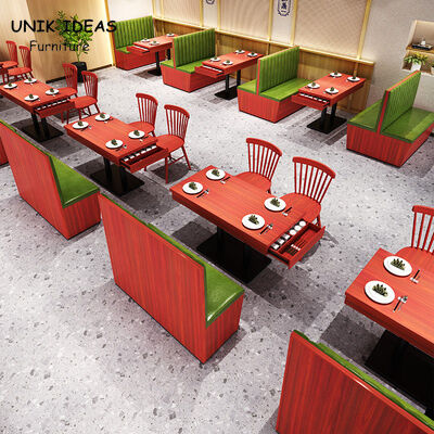ভালো দাম Promotion Price Modern Design Restaurant Booth Seating With Table Durable Restaurant Table and Chairs অনলাইন
