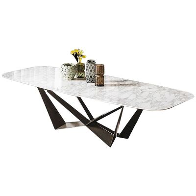 ভালো দাম Small Luxury Dining Table And Chairs 4 Person Marble Dining Table Set 200cm 180cm 160cm 220cm অনলাইন