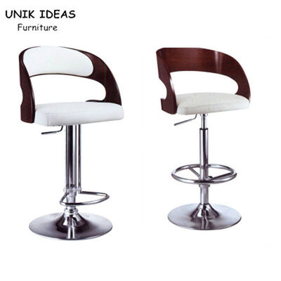 ভালো দাম 42 Inch Adjustable Counter Height Stools Set Of 2 4  With Backs Metal Footrest অনলাইন