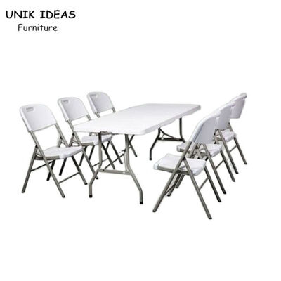 ভালো দাম 6ft Banquet Outdoor Plastic Folding Table Picnic Camping Table অনলাইন