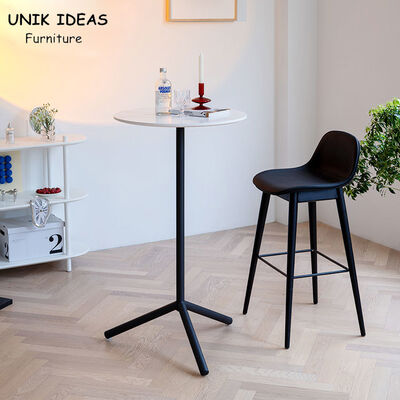 ভালো দাম Restaurant Kitchen Bistro Bar Tables 110cm High Round Modern অনলাইন