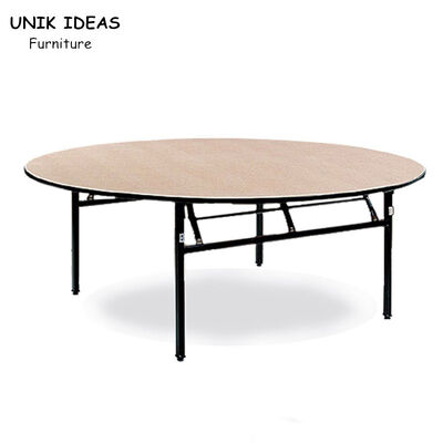 ভালো দাম 30 X 72 Folding Banquet Table Round Waterproof Round Hotel 1.8m অনলাইন