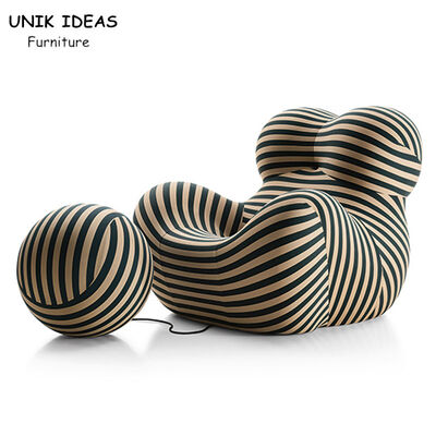 ভালো দাম Ball Shaped Single Seater Lounge Chair Couch Lazy Floor 102x95x38cm অনলাইন