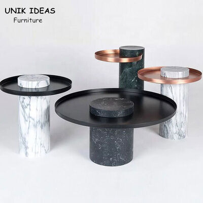 ভালো দাম Marble Top Round Center Table For Dining Room Bedroom Italian Ss 400x420mm অনলাইন