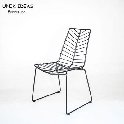 ভালো দাম Leaf Shaped Wire Mesh Dining Chairs Stacking Diamond Seat Cushion Unikideas অনলাইন